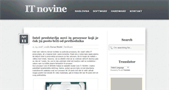 Desktop Screenshot of itnovine.com